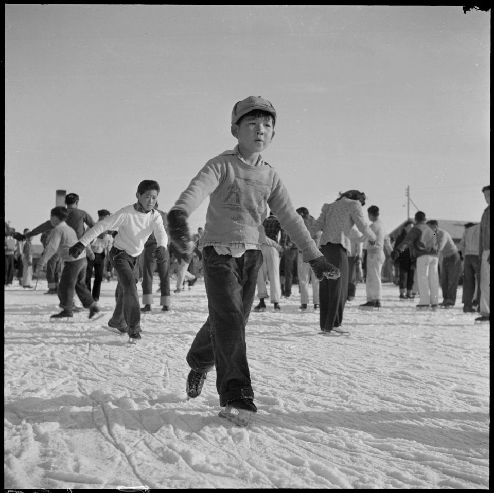 Heart Mountain Relocation Center, Heart Mountain, Wyoming. For this young former Californian of Jap . . . - NARA - 539250