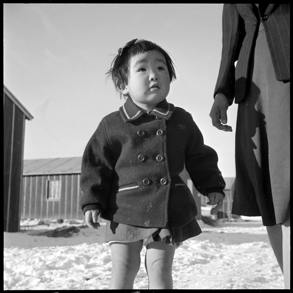 Heart Mountain Relocation Center, Heart Mountain, Wyoming. Sachi Ohira, daughter of Sam Ohira, Nise . . . - NARA - 539273