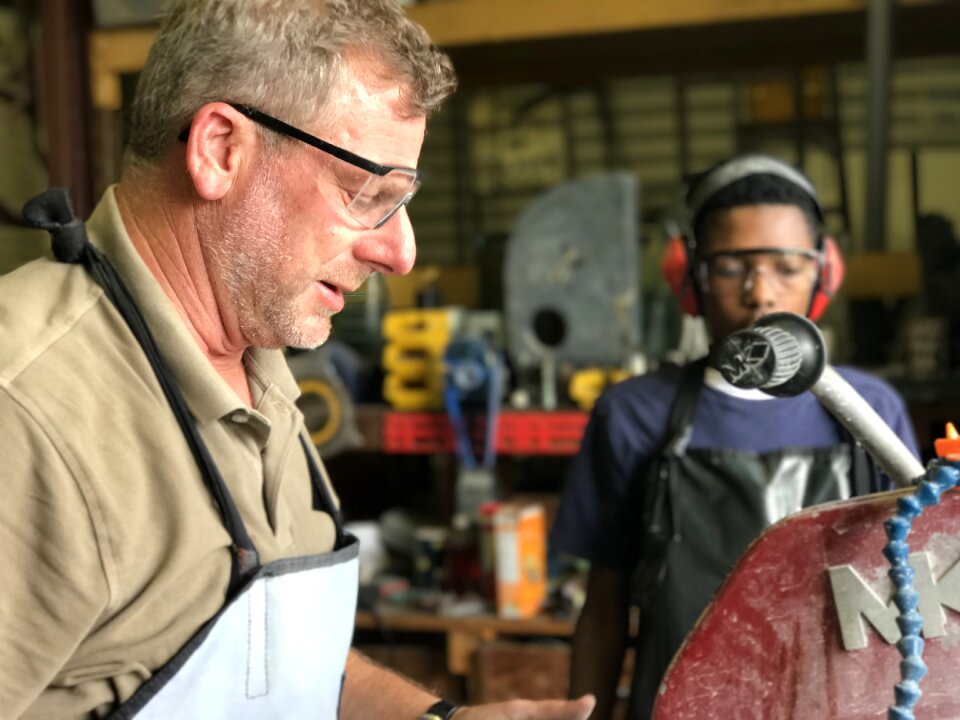 Construction saw woodwork