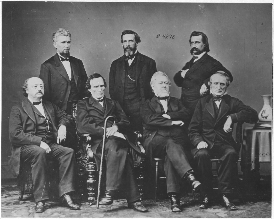 Honorable G. S. Boutwell, Massachusetts, General John A. Logan, Honorable Thaddeus Stevens, Pennsylvania, Honorable... - NARA - 528422