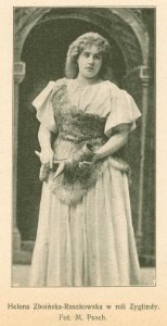 Helena Zboińska-Ruszkowska w roli Zyglindy Fot. M. Pusch (79151)