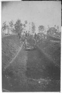 How they buried them. Andersonville Prison, Georgia, August 17, 1864., 08-17-1864 - NARA - 533035