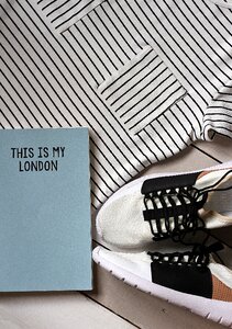 Sneakers footwear gray book