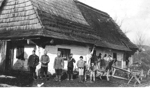 Ignacy Paweł Fudakowski - Punkt medyczny rosyjskiego 12 Dywizjonu Artylerii Moździerzy w Galicji lub na Słowacji (94-9-2)