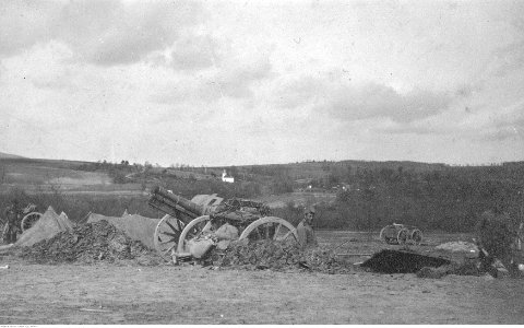 Ignacy Paweł Fudakowski - Rosyjski 12 Dywizjon Artylerii Moździerzy na pozycjach bojowych w Galicji lub na Słowacji (94-54-3) photo