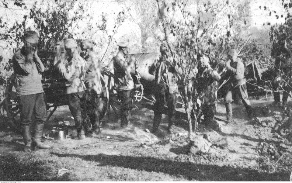 Ignacy Paweł Fudakowski - Rosyjski 12 Dywizjon Artylerii Moździerzy w Zadąbrowiu w Galicji (94-68-6)