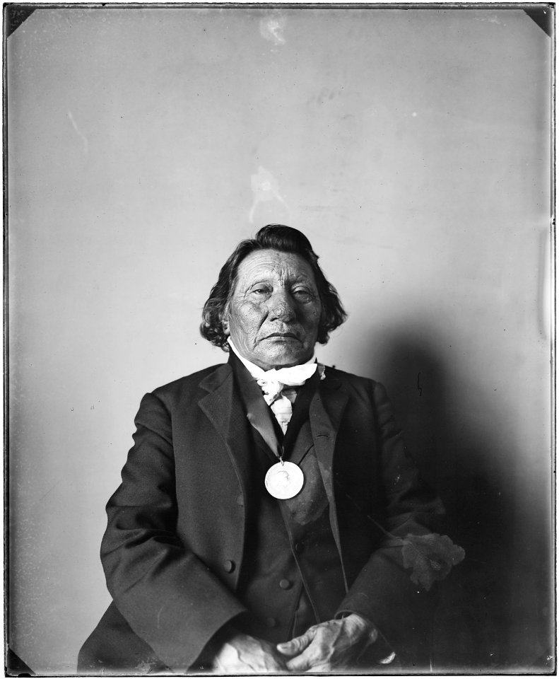 Indian portrait, bust - NARA - 523591