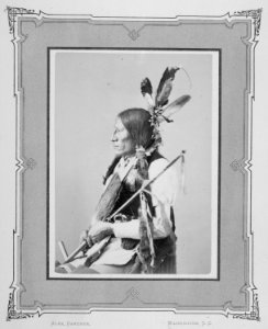 Iron Scare-Mah-Zah-Wah-Nah-Pa-Ah. Blackfeet Sioux, 1872 - NARA - 519007