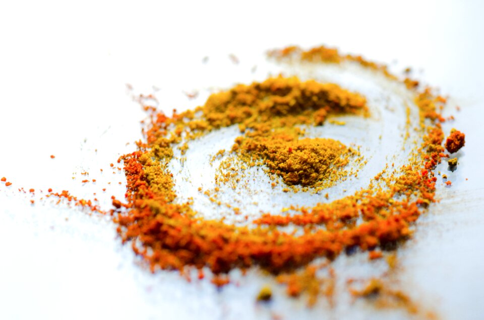 Spice food surface