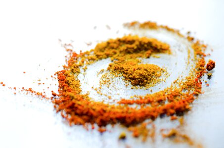 Spice food surface photo