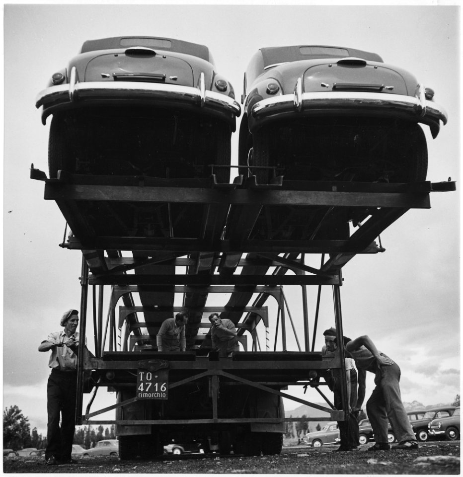 Italy. In the automotive industry, new machinery and equipment has been approved for five projects in France, Italy... - NARA - 541731