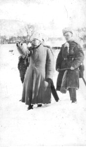 Ignacy Paweł Fudakowski - Rozrywki oficerów Rosyjskiego 12 Dywizjonu Artylerii Moździerzy w Galicji lub na Słowacji (94-5-3)