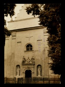 Jedrzejow, fasada kosciola cystersow ca 1936 (61783619)