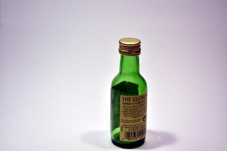 Green empty scotch