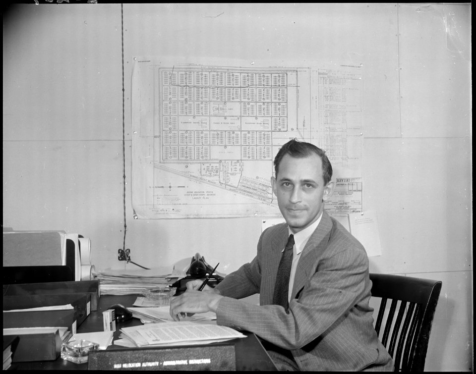 Jerome Relocation Center, Denson, Arkansas. Paul A. Taylor, Project Director of this Relocation Cen . . . - NARA - 538860