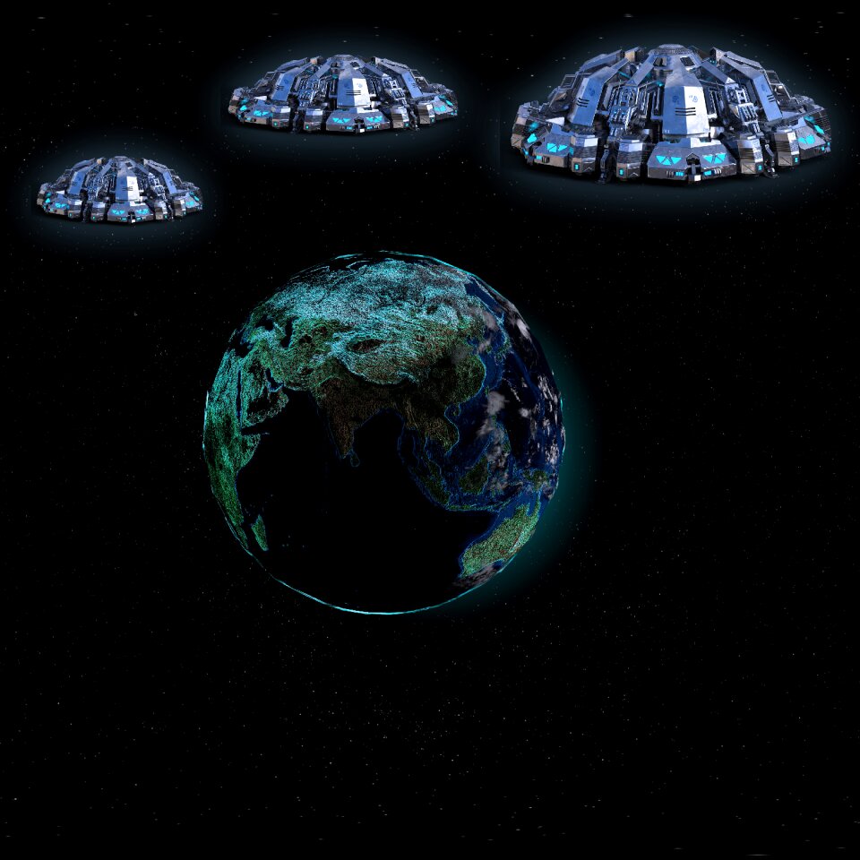 Universe forward futuristic
