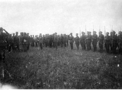 Józef Piłsudski podczas przeglądu wojska (22-465)