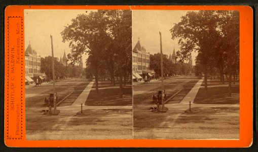 Kalamazoo, Mich, by Baldwin, Schuyler C. (Schuyler Colfax), 1823-1900
