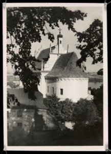 Kazimierz dolny, kosciol farny 1939 (67739464)