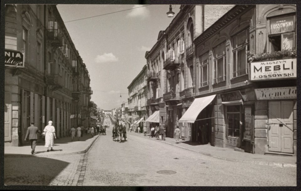 Kielce, ulica Sienkiewicza ca 1936 (5786751)