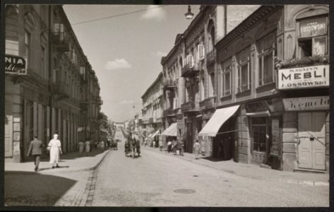 Kielce, ulica Sienkiewicza ca 1936 (5786751)