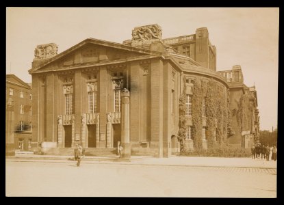 Katowice, teatr ca 1930 (66235507)