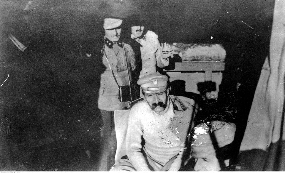Józef Piłsudski na froncie (22-448)