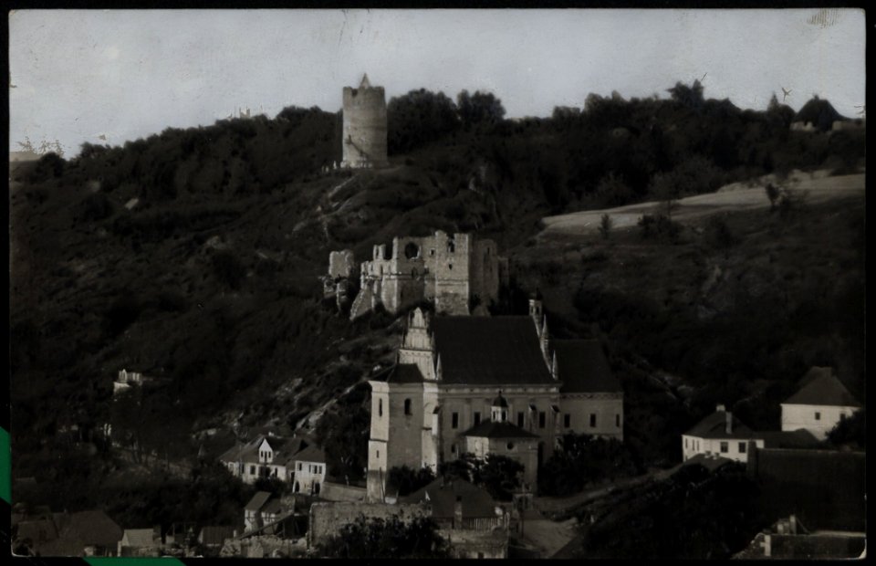 Kazimierz Dolny, kolegiata i zamek ante 1930 (7239807)