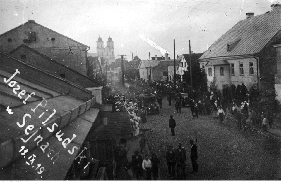 Józef Piłsudski w Sejnach (22-320-3)