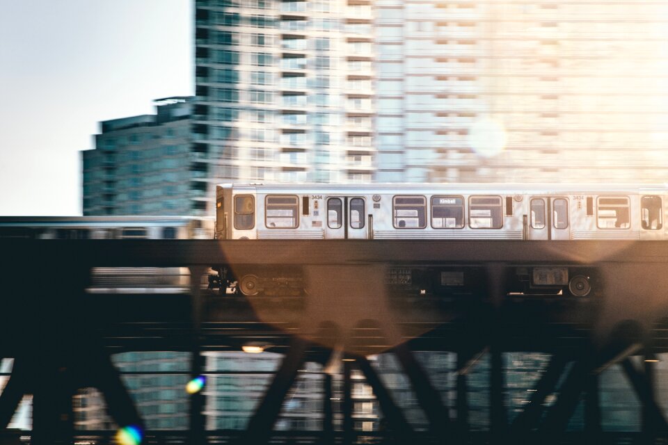 City urban skyline