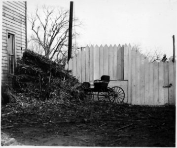 Lancaster County, Pennsylvania. An open buggy of the type by Conservative Mennonites. The presence . . . - NARA - 521093