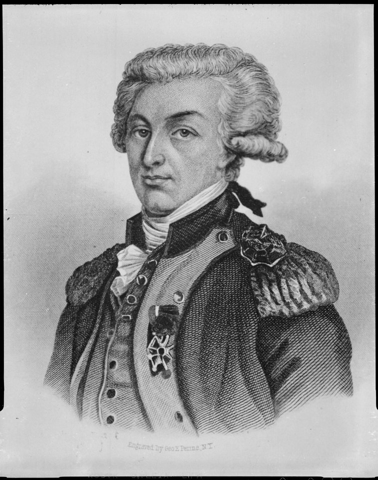 Lafayette, Marquis de (bust) - NARA - 512941