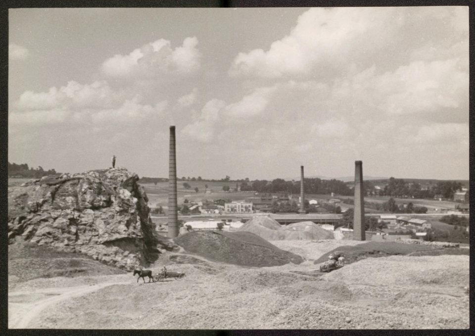 Kielce, kamieniolomy na Kadzielni ca 1936 (5786717)