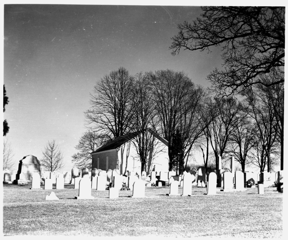 Lancaster County, Pennsylvania. Leacock Presbyterian Church near Intercourse, Pennsylvania. Establ . . . - NARA - 521053