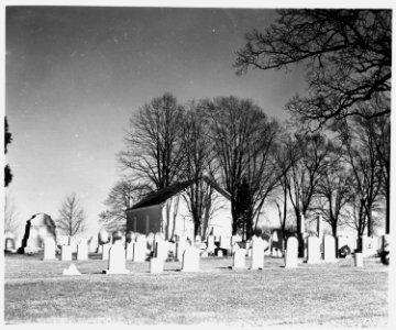 Lancaster County, Pennsylvania. Leacock Presbyterian Church near Intercourse, Pennsylvania. Establ . . . - NARA - 521053