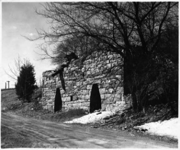 Lancaster County, Pennsylvania. Previous to about 1900 limekilns like this one were operated in nea . . . - NARA - 521111
