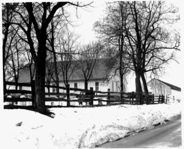 Lancaster County, Pennsylvania. Meeting house of the Weaverland Conference Mennonites near New Holl . . . - NARA - 521108 photo