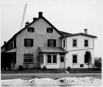 Lancaster County, Pennsylvania. This is the home of a Church Amishman which has recently been enlar . . . - NARA - 521082