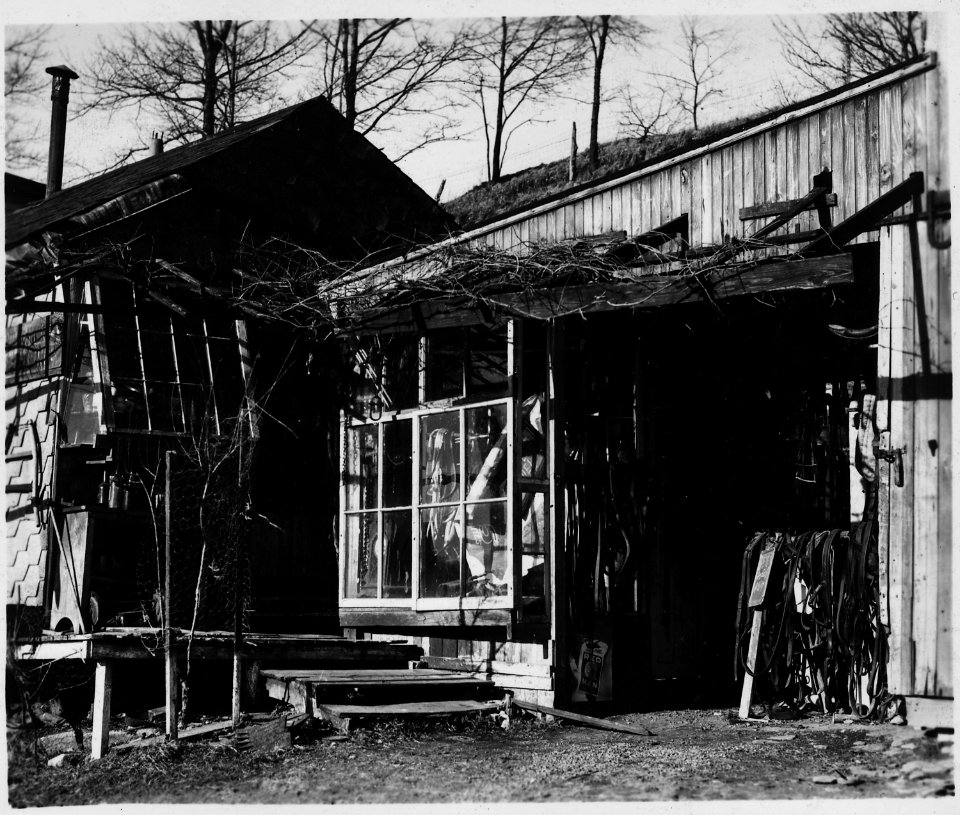 Lancaster County, Pennsylvania. This is a harness and shoe shop owned and operated by an Old-Order . . . - NARA - 521131
