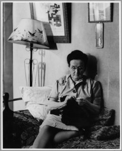 Landaff, Grafton County, New Hampshire. Mrs. Charles Chandler is over 60, runs a large house alone, . . . - NARA - 521526