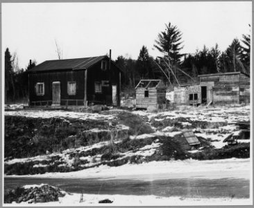 Landaff, Grafton County, New Hampshire. Home of Frank Malone. He and his wife and six children live . . . - NARA - 521483