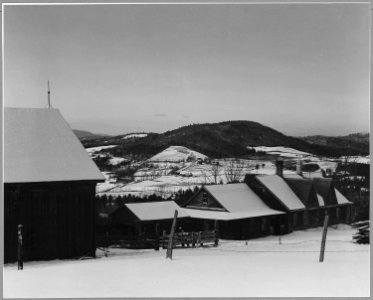Landaff, Grafton County, New Hampshire. This house, owned by Miss Mattie Chandler was built by her g . . . - NARA - 521520