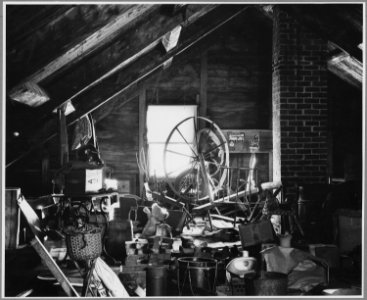 Landaff, Grafton County, New Hampshire. The New England attic is famous the country over as a reposi . . . - NARA - 521534 photo