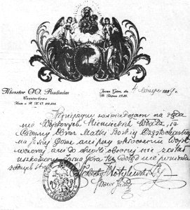 List przeora klasztoru na Jasnej Górze do władz niemieckich (2-228)