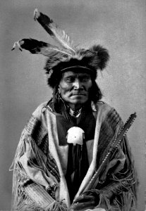 Long Fox-To-Can-Has-Ka. Tachana, Sioux, 1872 - NARA - 519036 photo