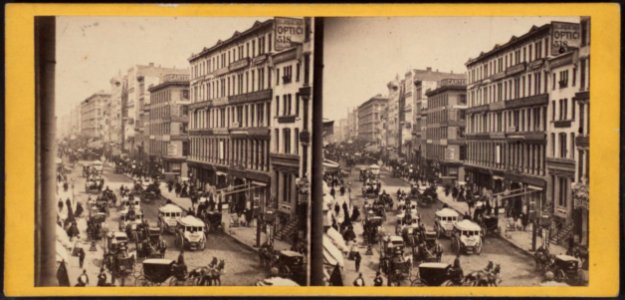 Looking up Broadway from the corner of Broome Street, by E. & H.T. Anthony (Firm) 3