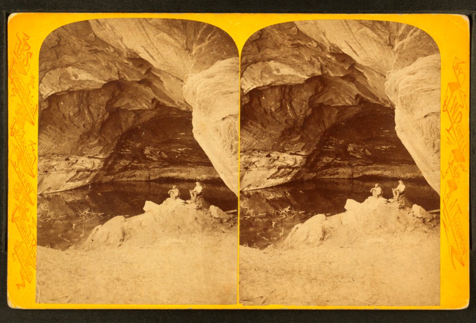 Lower Pa-ro-gunt (largest cave lake), by Hillers, John K., 1843-1925