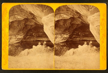 Lower Pa-ro-gunt (largest cave lake), by Hillers, John K., 1843-1925
