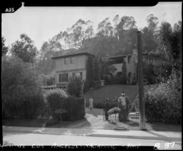 Los Angeles, California. The Nagamine home prior to evacuation from this area of all residents of J . . . - NARA - 536786