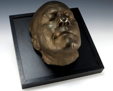 Life mask of President Gerald R. Ford